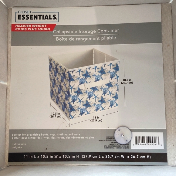 4/$13 Closet storage container - Picture 3 of 4